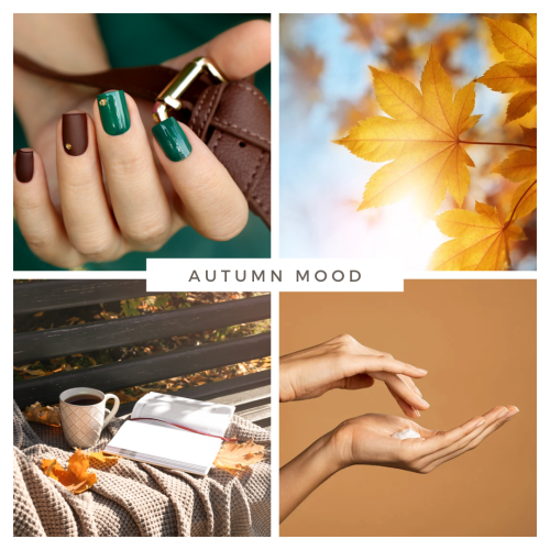 Brown Collage Autumn Mood Instagram Post